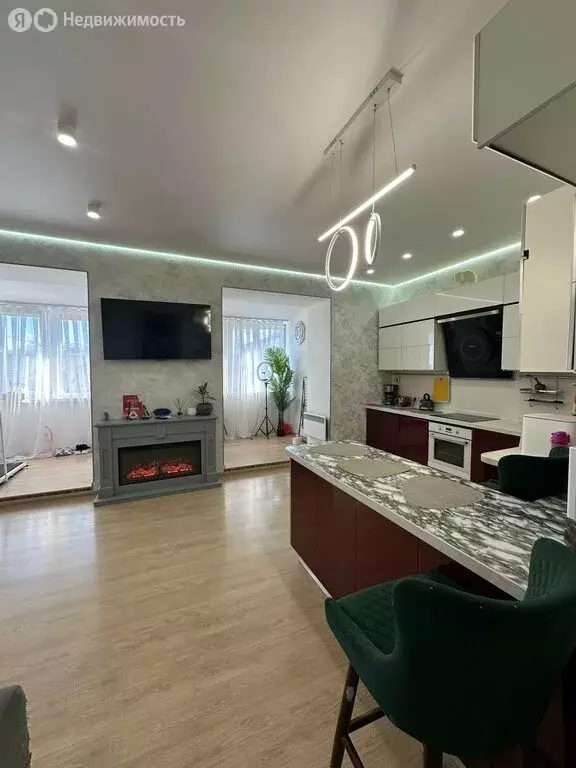 3-комнатная квартира: Арсеньев, проспект Горького, 1 (87.1 м) - Фото 1