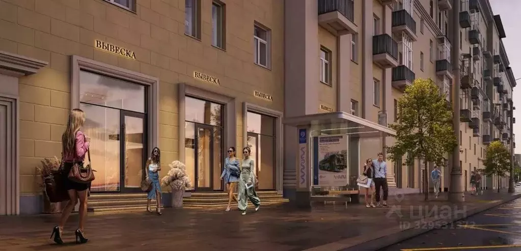Торговая площадь в Москва Ленинградское ш., 8К1 (162 м) - Фото 1