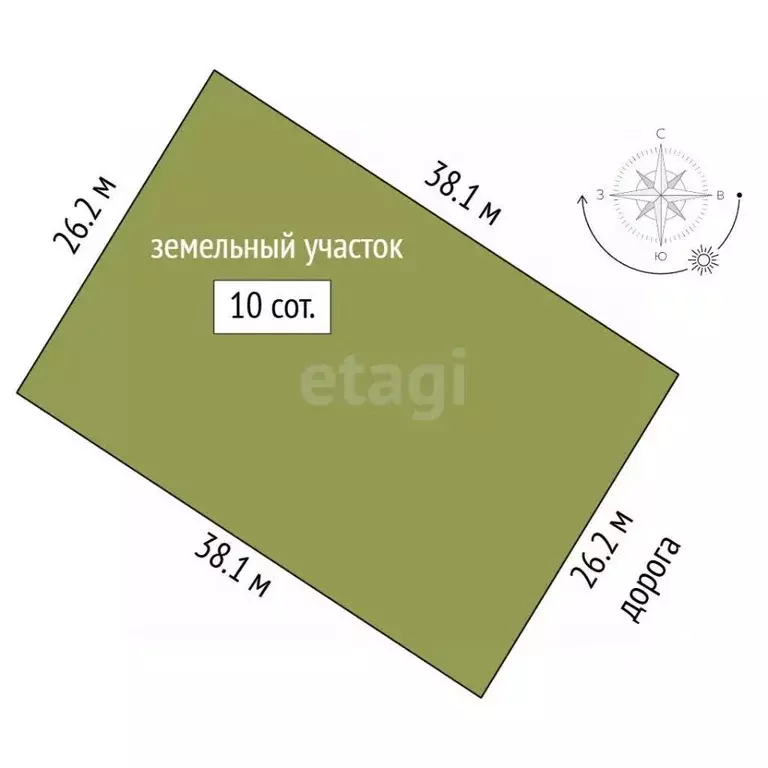 Участок в Крым, Симферопольский район, Трудовское с/пос, с. ... - Фото 1