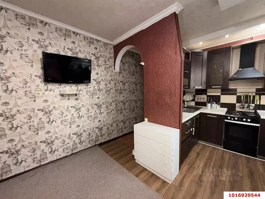 1-к кв. Краснодарский край, Краснодар Пашковский жилмассив, ул. ... - Фото 2