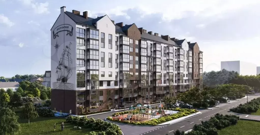 3-к. квартира, 76,6 м, 7/8 эт. - Фото 1
