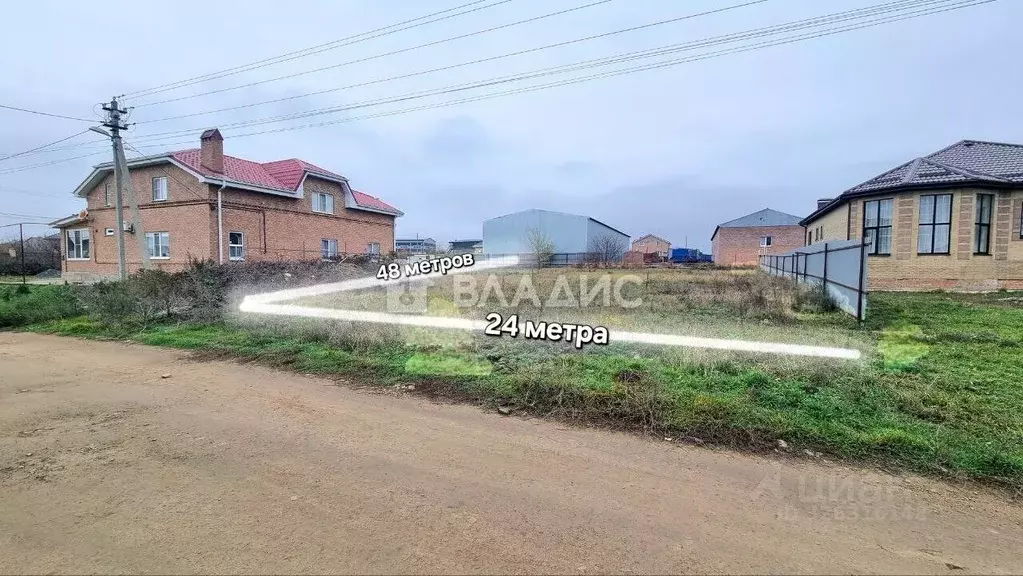 Участок в Ростовская область, Мясниковский район, с. Чалтырь  (12.25 ... - Фото 1