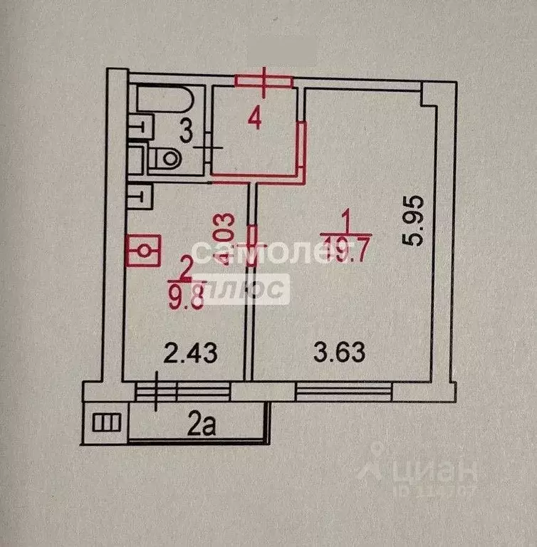 1-к кв. Москва ул. Вучетича, 8 (35.0 м) - Фото 2