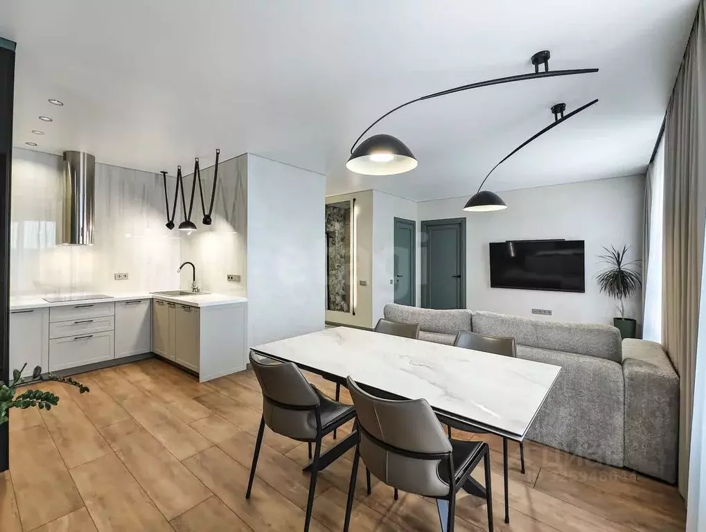 2-к кв. Тюменская область, Тюмень ул. Пожарных и Спасателей, 1 (75.96 ... - Фото 1