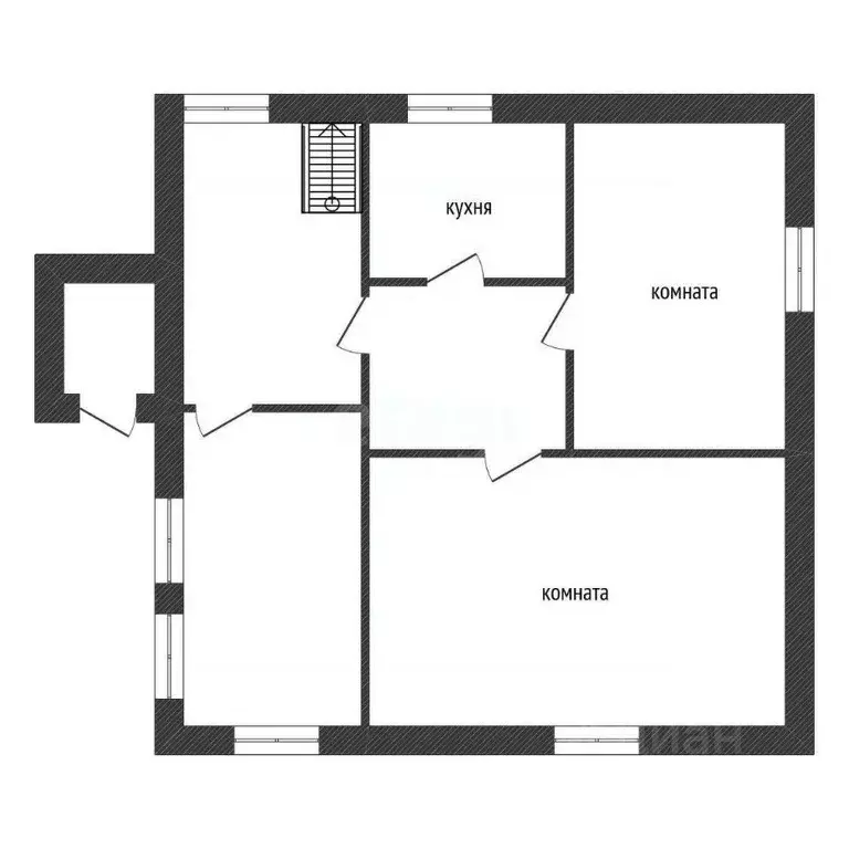 Дом в Ленинградская область, Волховский район, Кисельнинское с/пос, ... - Фото 2