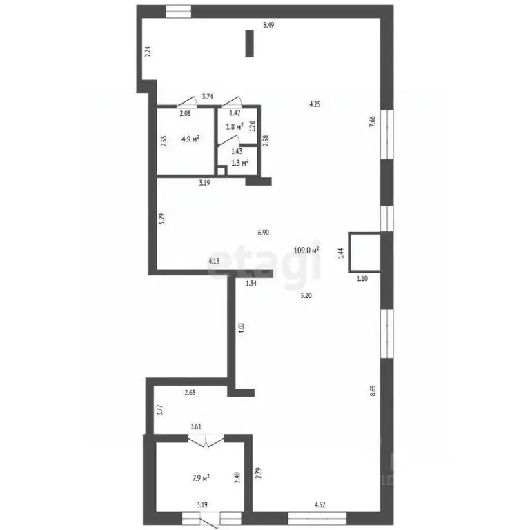 Помещение свободного назначения в Тюменская область, Тюмень ул. ... - Фото 2