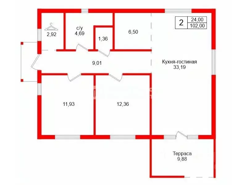 Дом в Ленинградская область, Ломоносовский район, Лопухинское с/пос, ... - Фото 2