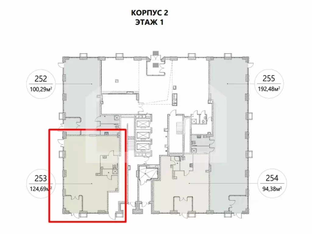 Помещение свободного назначения в Москва просп. Андропова, 9/1к2 (125 ... - Фото 2