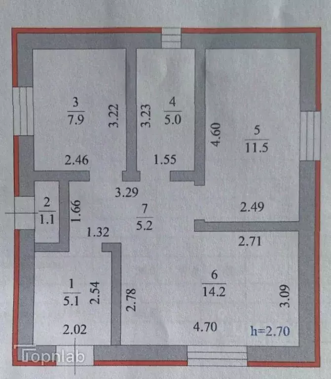 Дом в Амурская область, Благовещенский район, с. Чигири Центральная ... - Фото 2