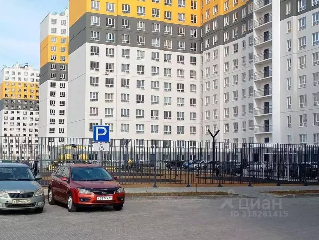 1-к кв. Тверская область, Тверь ул. Левитана, 93А (37.05 м) - Фото 2