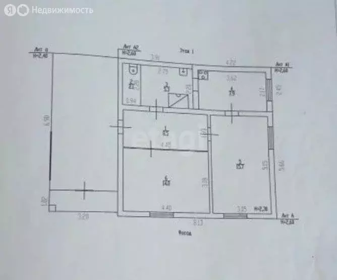 Дом в село Баюновские Ключи, Солнечная улица (54 м) - Фото 1