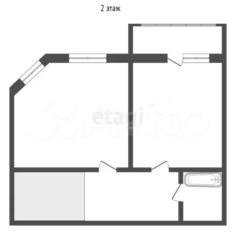 3-к. квартира, 82 м, 5/6 эт. - Фото 1