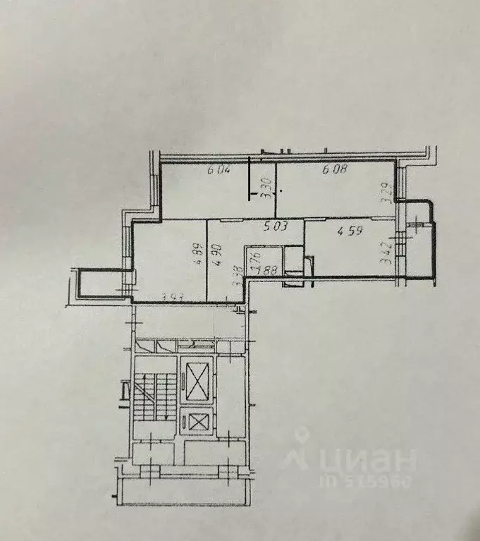 3-к кв. Московская область, Пушкино Новая Деревня мкр, Набережная ул., ... - Фото 2