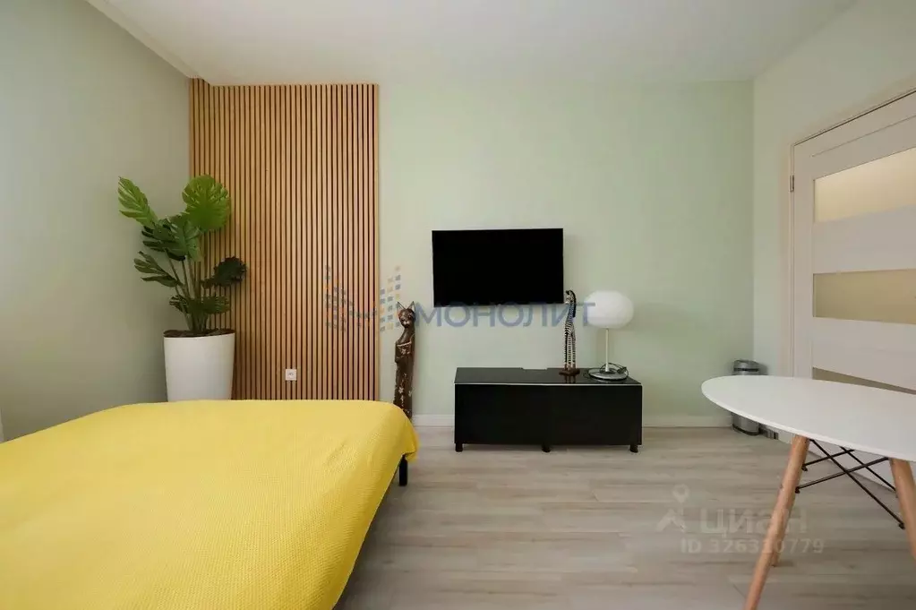 1-к кв. Нижегородская область, Нижний Новгород ул. Коминтерна, 184 ... - Фото 1