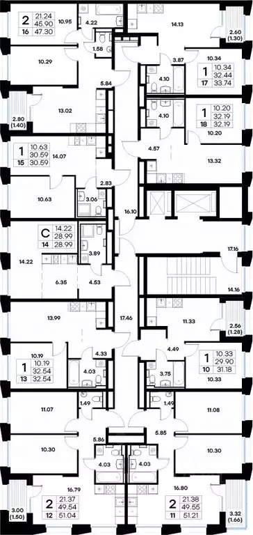 2-к кв. Татарстан, Казань ул. Профессора Мухамедьярова (51.04 м) - Фото 2