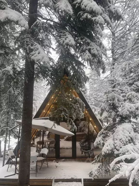 Дом в Карачаево-Черкесия, Зеленчукский район, с. Архыз  (35 м) - Фото 1