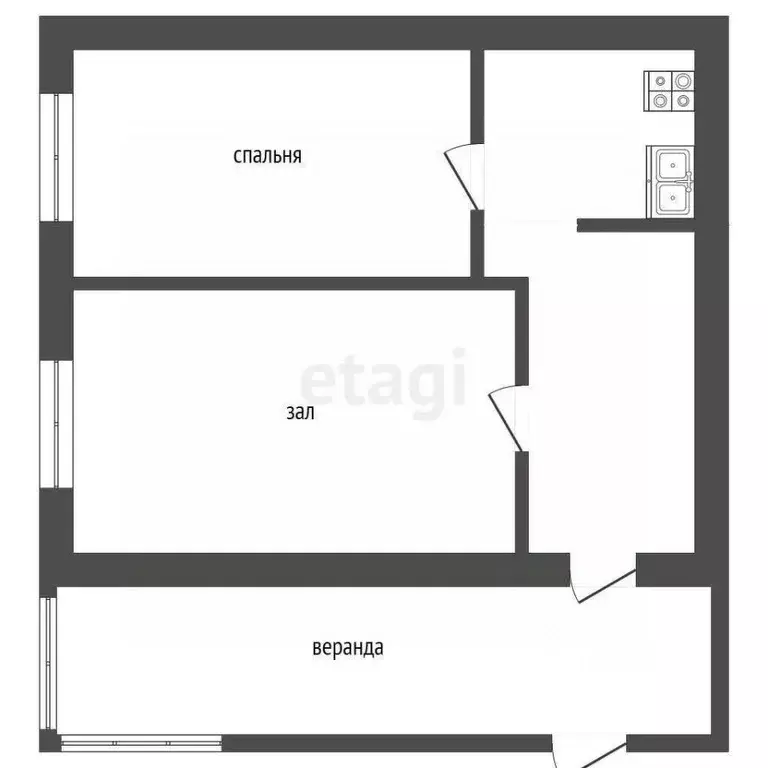 Дом в Тюменская область, Тобольск ул. Лермонтова, 9 (34 м) - Фото 1