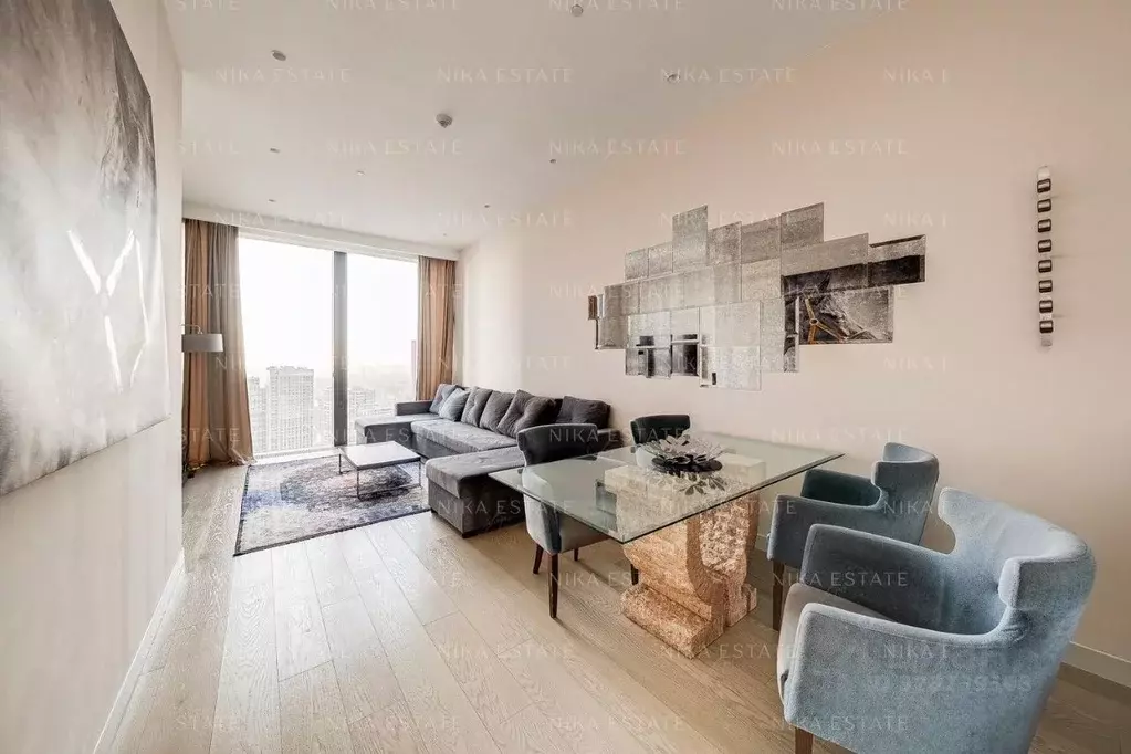 2-к кв. Москва 1-й Красногвардейский проезд, 1С7 (78.0 м) - Фото 1