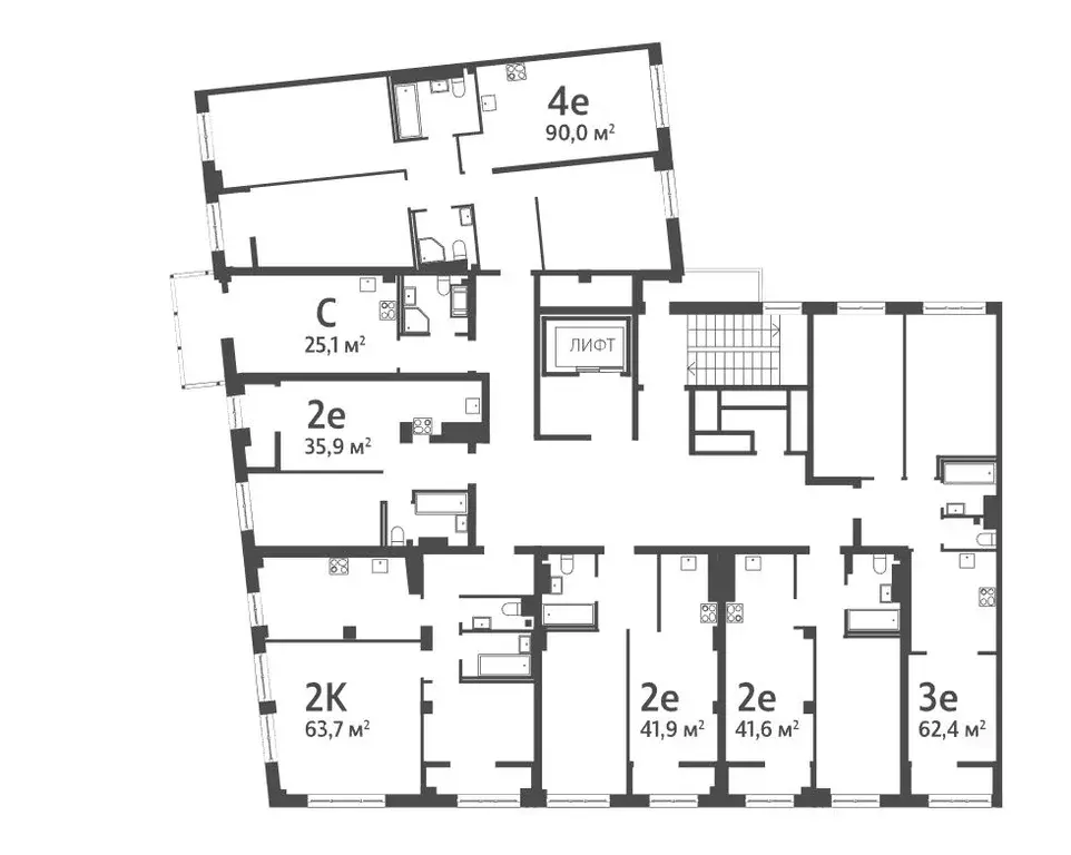 2-к кв. Санкт-Петербург Ремесленная ул., 15 (62.6 м) - Фото 1