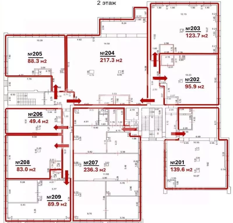 Помещение свободного назначения в Москва Колодезный пер., 3С25 (88 м) - Фото 2