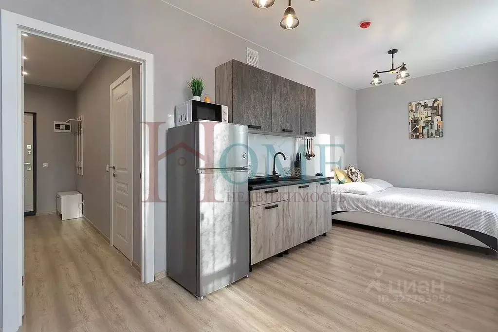 Студия Новосибирская область, Новосибирск ул. Гаранина, 39 (26.4 м) - Фото 1