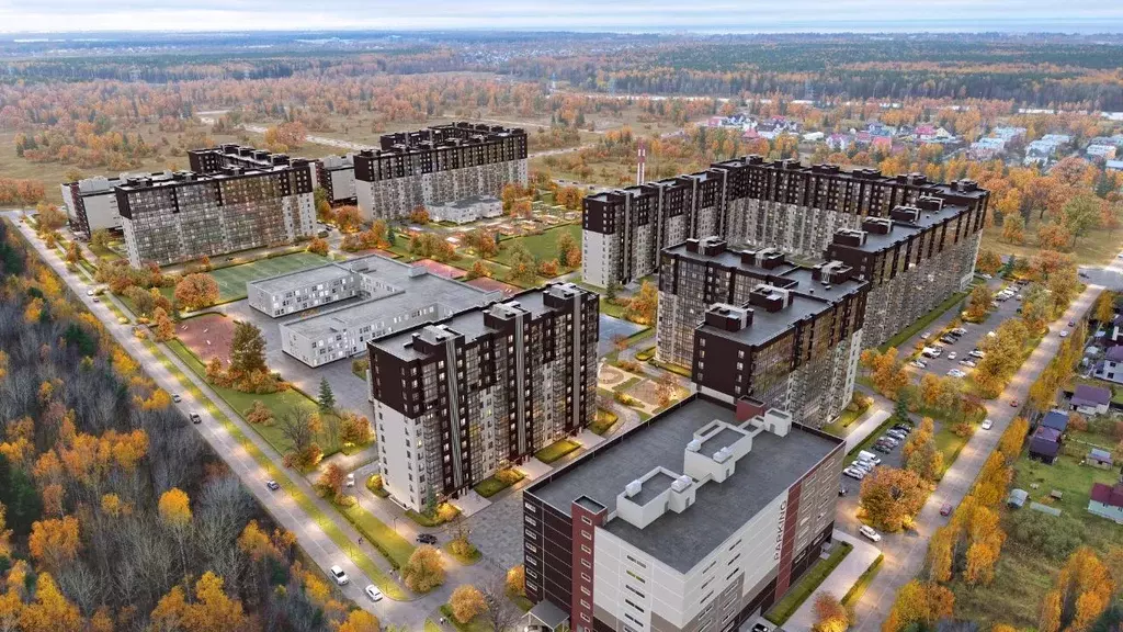2-к кв. Ленинградская область, Ломоносовский район, Аннинское ... - Фото 0