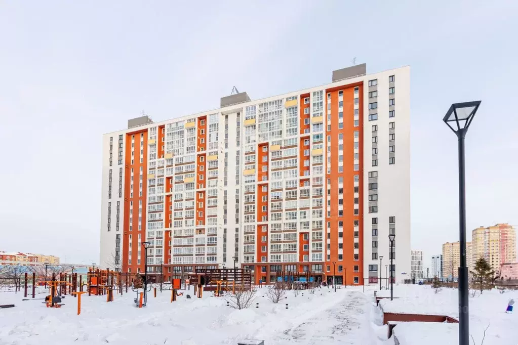 Студия Тюменская область, Тюмень ул. Андрея Бушуева, 2 (26.2 м) - Фото 1