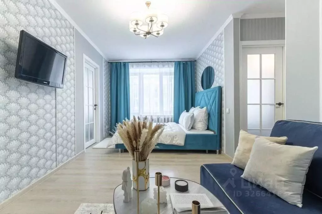 2-к кв. Татарстан, Казань ул. Гаяза Исхаки, 1 (45.0 м) - Фото 1