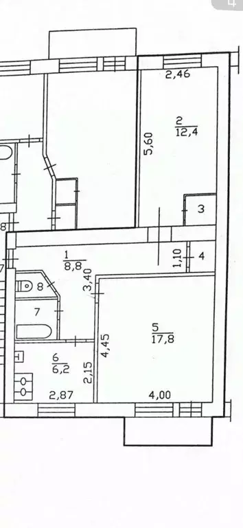 2-к кв. Ленинградская область, Лужское городское поселение, пос. ... - Фото 1