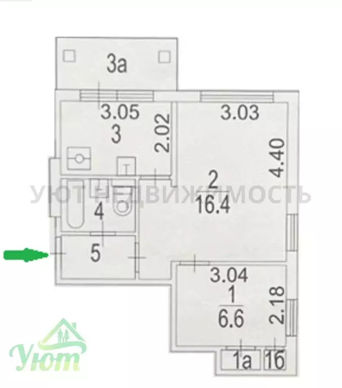 2-к кв. Москва Душинская ул., 12/19 (35.0 м) - Фото 1