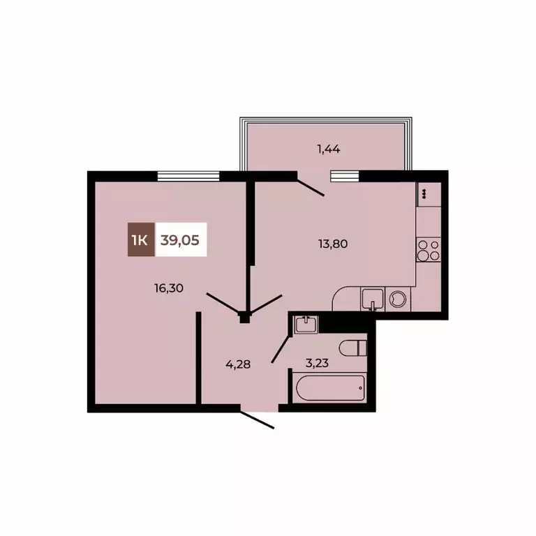 1-к кв. Ростовская область, Аксайский район, Щепкинское с/пос, пос. ... - Фото 1