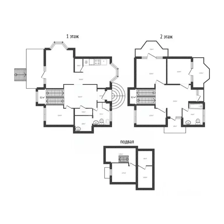 Дом в Новосибирская область, Новосибирск Европейский кп, 191 (268 м) - Фото 2