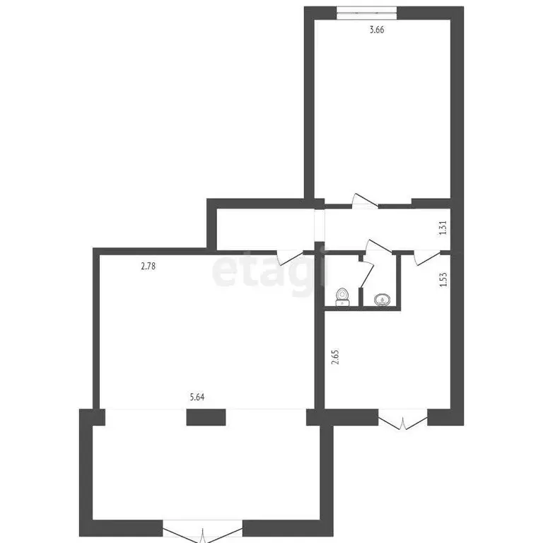 Помещение свободного назначения (85 м) - Фото 1