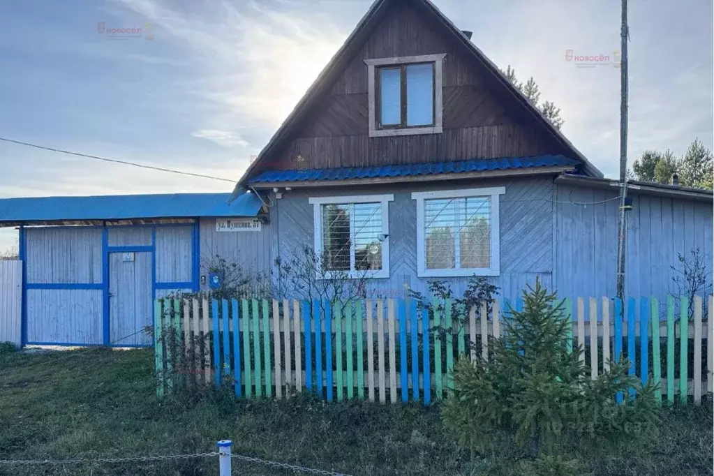Дом в Свердловская область, Полевской муниципальный округ, с. ... - Фото 1