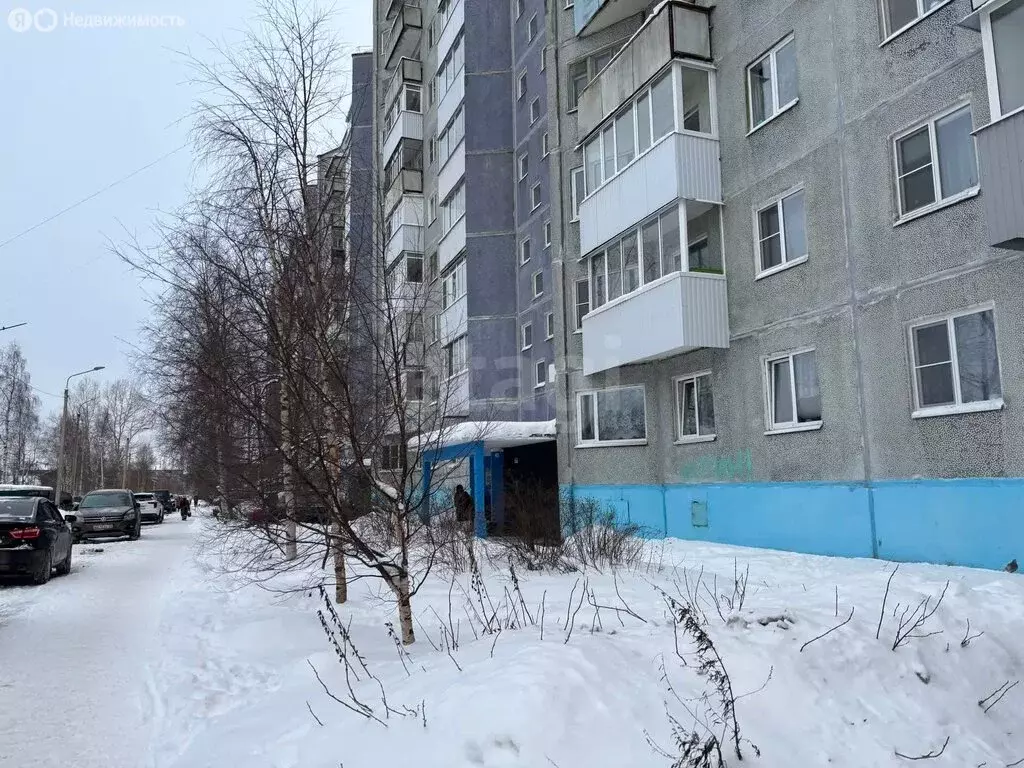 Квартира-студия: Архангельск, микрорайон Первых Пятилеток, улица ... - Фото 2