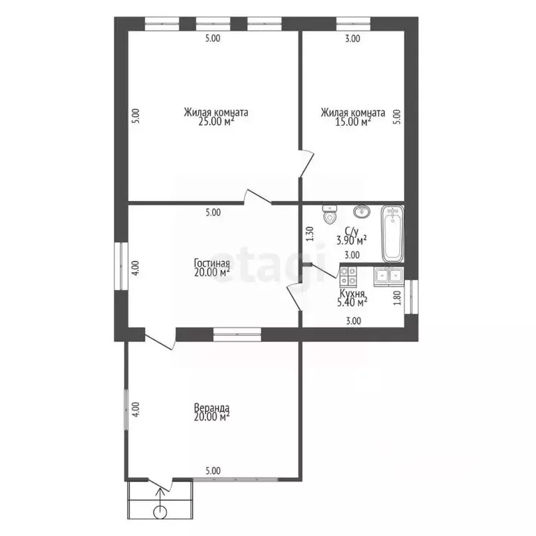 Дом в Пензенская область, Лунинский район, с. Лесной Вьяс Октябрьская ... - Фото 2