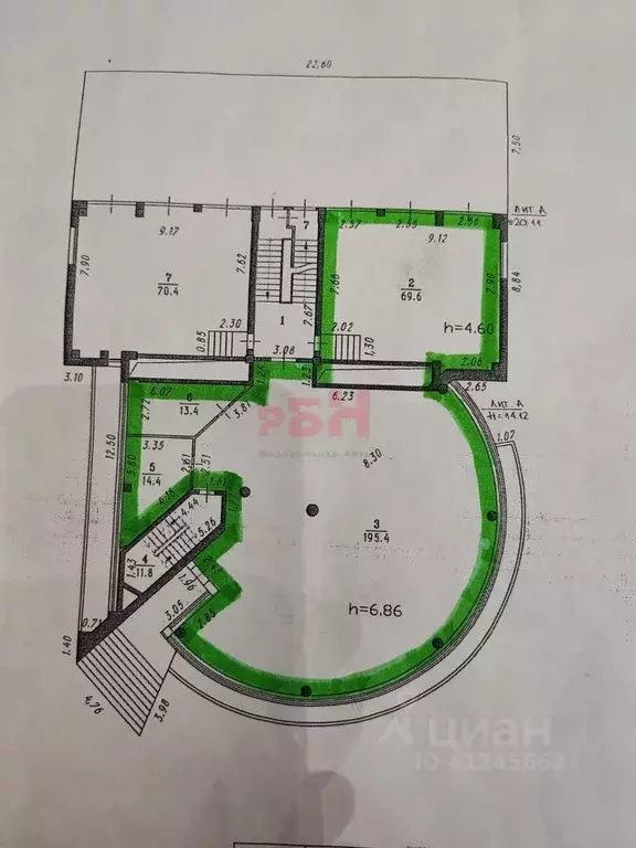 Помещение свободного назначения в Омская область, Омск ул. Красный ... - Фото 2