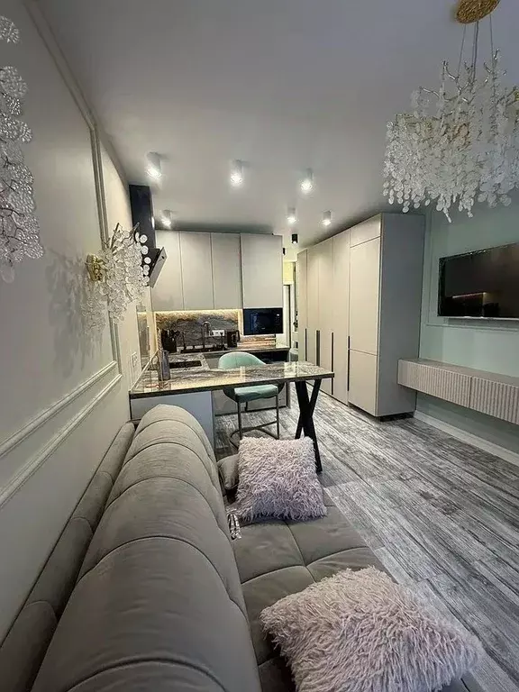 Студия Москва Производственная ул., 17 (22.0 м) - Фото 1