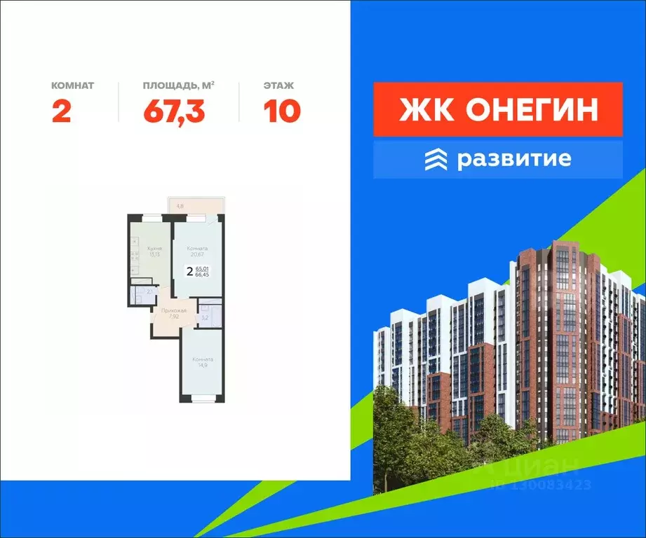 2-к кв. Московская область, Подольск Красная Горка мкр, ул. Садовая, ... - Фото 0