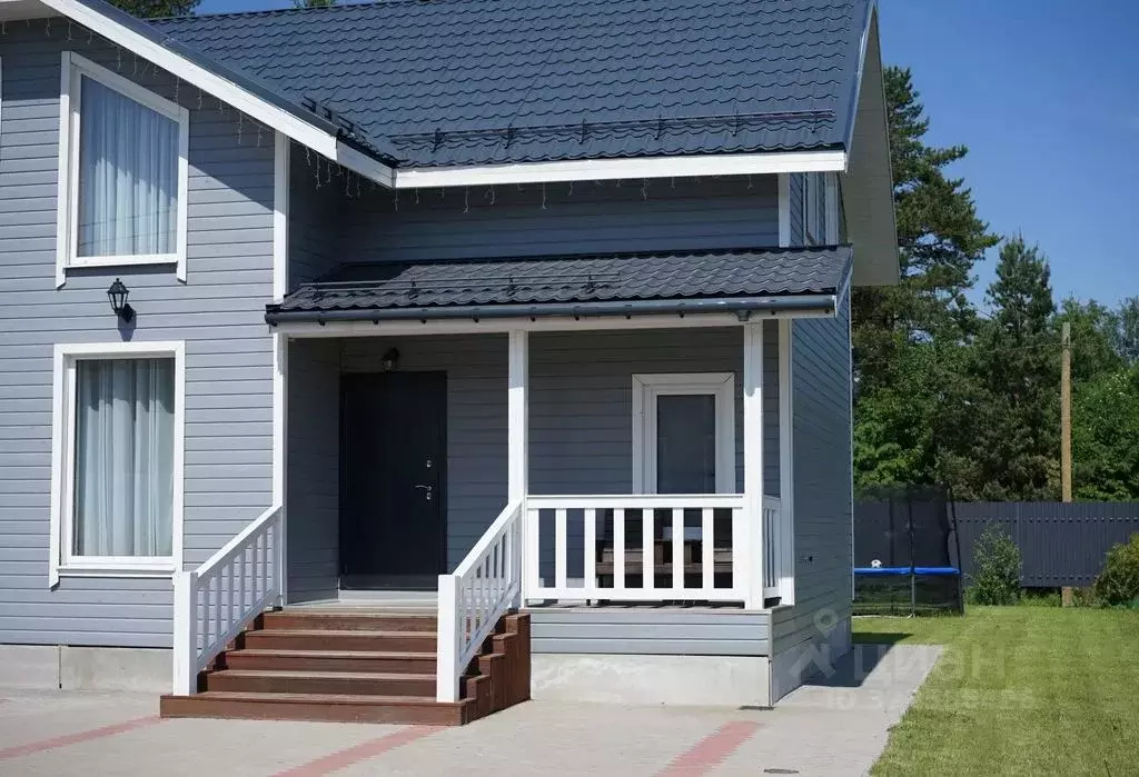 Дом в Ленинградская область, Приозерский район, Сосновское с/пос, д. ... - Фото 2