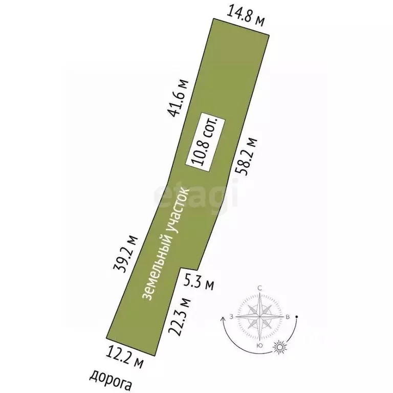Участок в Тюменская область, Тюменский муниципальный округ, с. Княжево ... - Фото 2