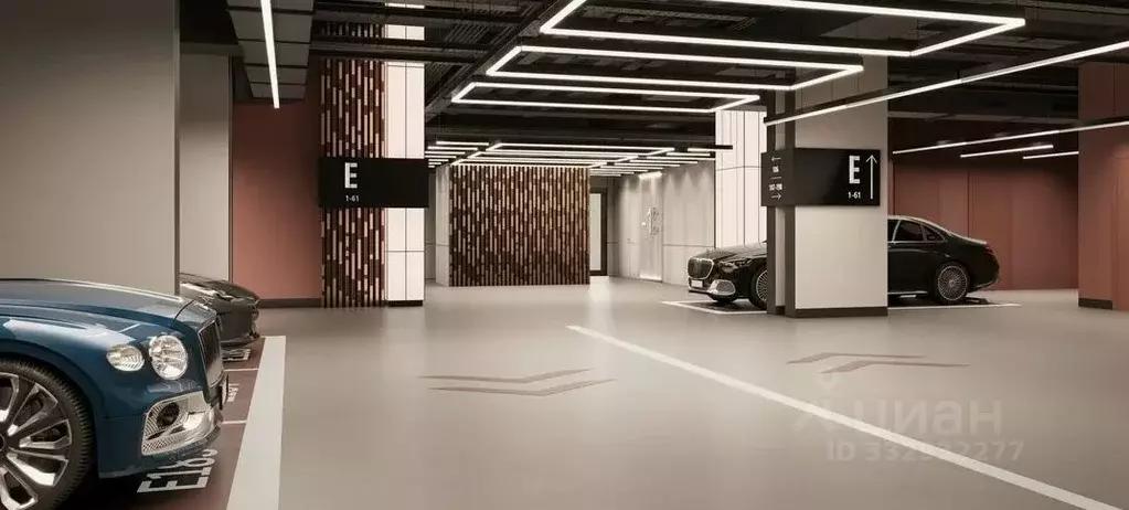 Гараж в Москва Тишинский Бульвар жилой комплекс, к4 (19 м) - Фото 1