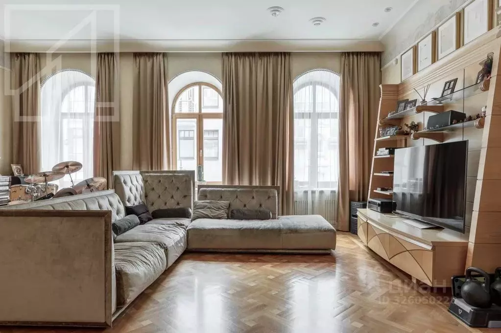 4-к кв. Москва Пожарский пер., 10 (185.0 м) - Фото 1