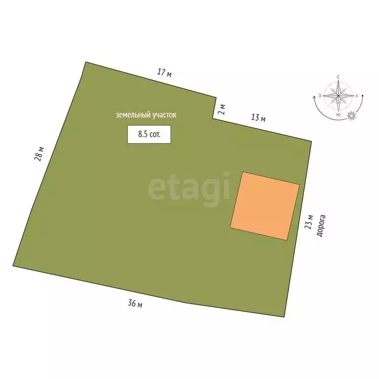 Дом в Заводоуковск, Вокзальный переулок (48.5 м) - Фото 1