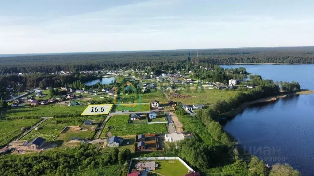 Участок в Ленинградская область, Приозерский район, Раздольевское ... - Фото 2