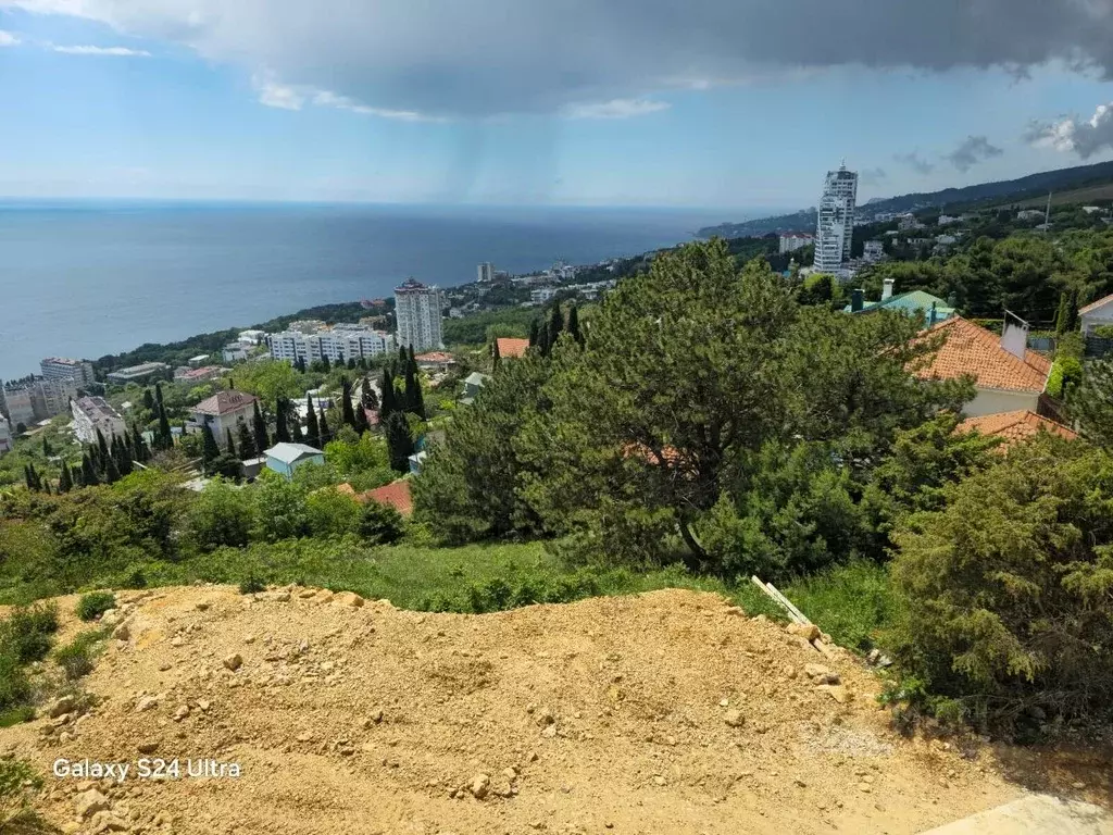 Участок в Крым, Ялта муниципальный округ, Кореиз пгт ш. Алупкинское, ... - Фото 0