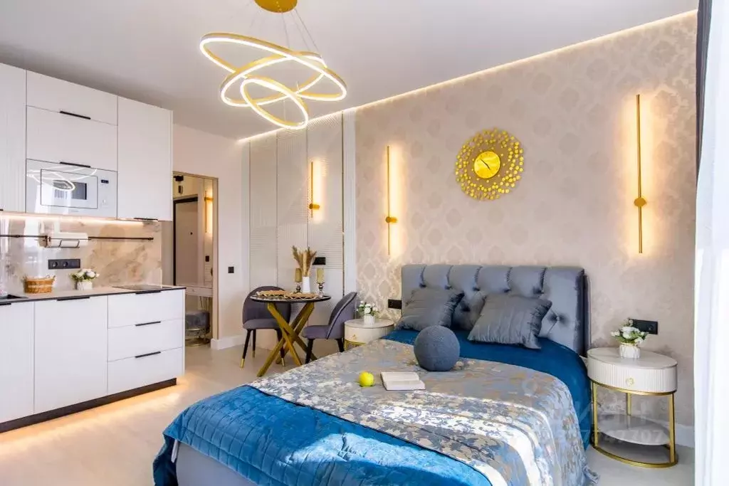 Студия Санкт-Петербург ул. Типанова, 22 (28.0 м) - Фото 1