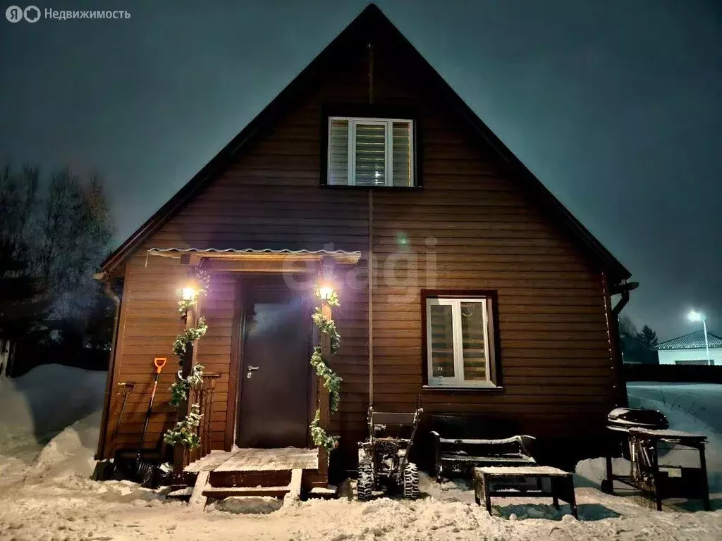 Дом в Кемеровский муниципальный округ, деревня Солонечная, Сосновая ... - Фото 1