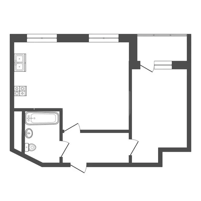 2-комнатная квартира: Москва, улица Берзарина, 30А (52.8 м) - Фото 1