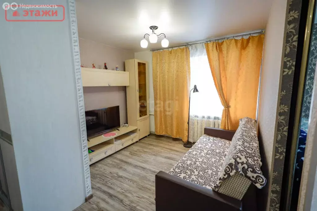 1-комнатная квартира: Петрозаводск, улица Луначарского, 27 (30.5 м) - Фото 1